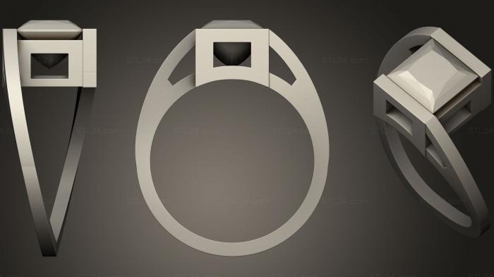 Jewelry rings (Ring 66, JVLRP_0548) 3D models for cnc